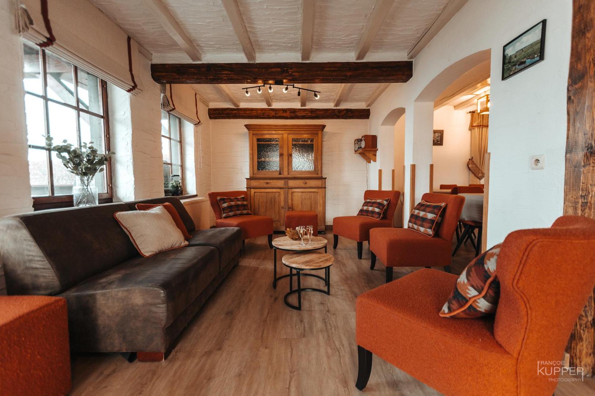 Le Grand Cerf 25 Pers, Malmedy- Chalet Rustique, Jardin Exterior photo